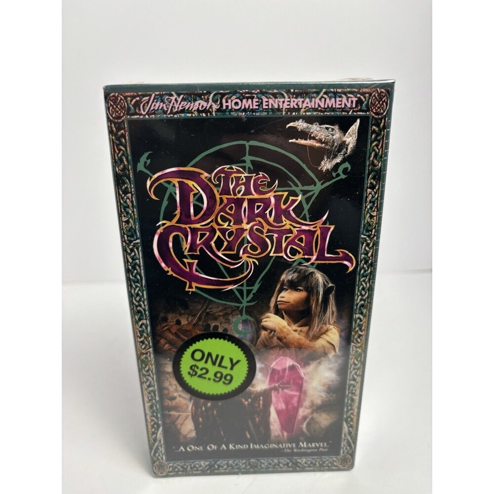 The Dark Crystal (VHS, 1999) Jim Henson - Sealed